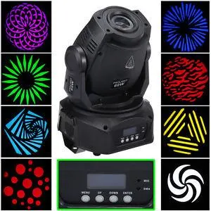 DMX Disco Stage Spot Lighting 60W LED Moving Head Light