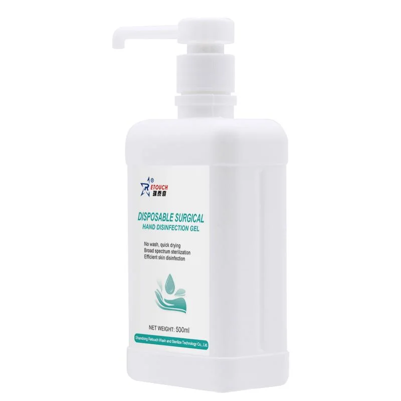 75% Alcohol and Chlorhexidine Gluconate Antiseptic Solution Use Surgical Hand Disinfection