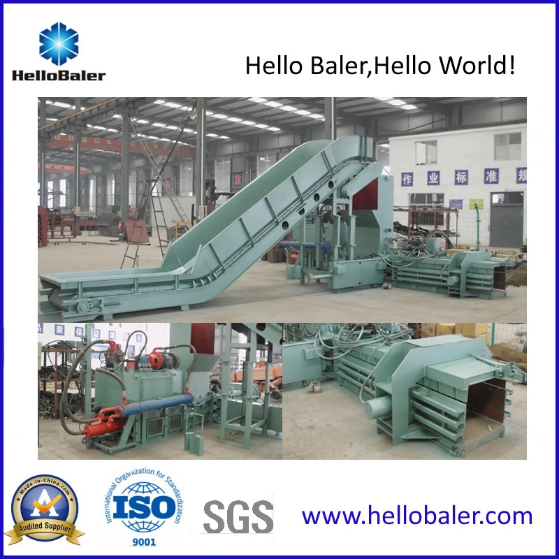 Big Sale Horizontal Hydraulic waste paper, waste textile, waste clothes strapping pressing machine