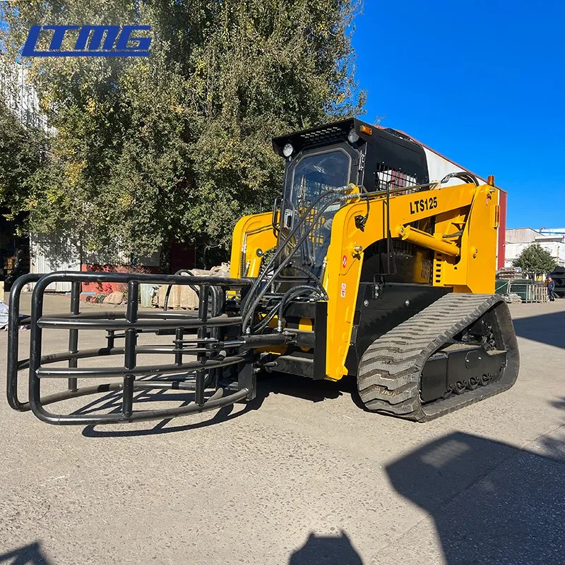 Optional Engine 950kg 1500kg Crawler Skid Steer Loader with Optional Attachments