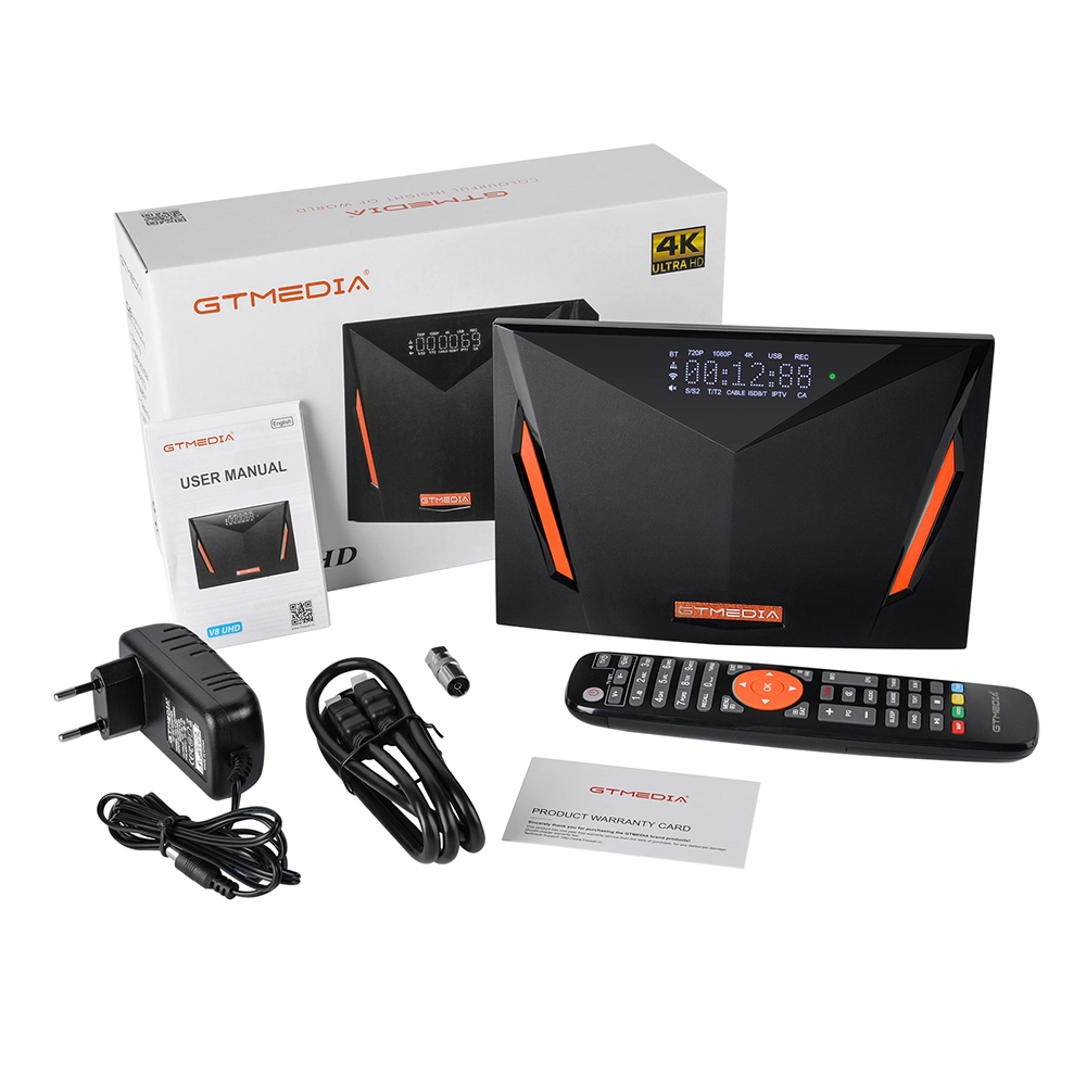 Gtmedia V8 UHD DVB-S2 Satellitenempfänger Set-Top-Box