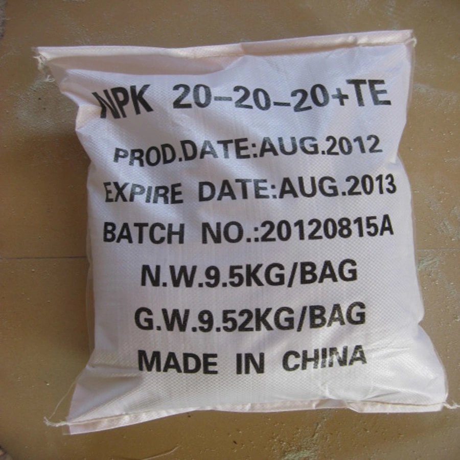 NPK Fertilizer 15: 15: 15 20: 20: 20 Manufacture in Low Price