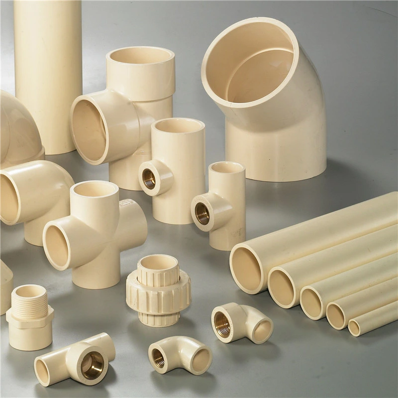 Chlorinated Polyvinyl Chloride CPVC Thermoplastic Pipe Fitting CPVC PVC Pipe Fittings PVC Water Distribution Corrosive Fluid Handling Fire Sup