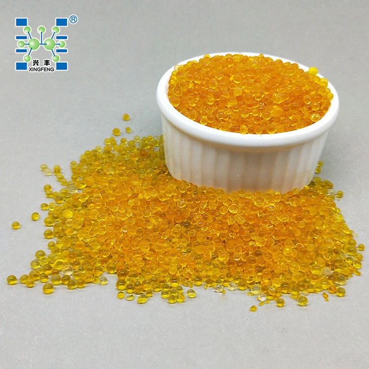 Naranja de alta calidad de gel de sílice desecante indicando Silicagel