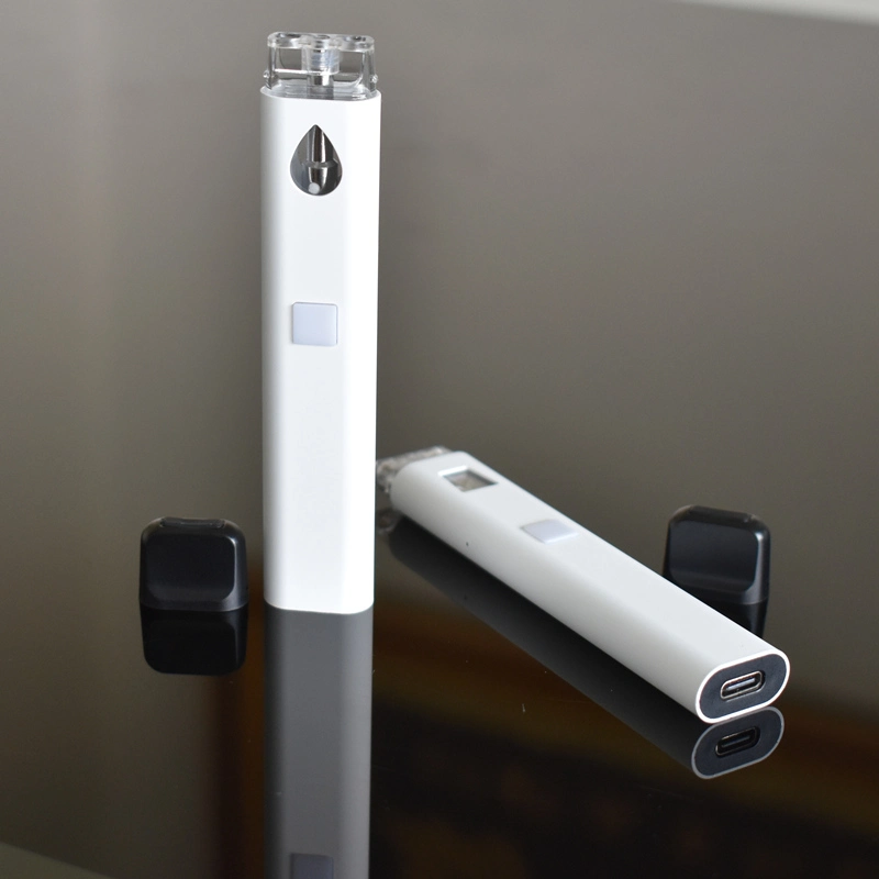 OEM Disposable Vape Pen 2ml Pods Rechargeable Starter Kits E Cigarettes Cartridge Packaging Carts Battery 350mAh Preheat Function