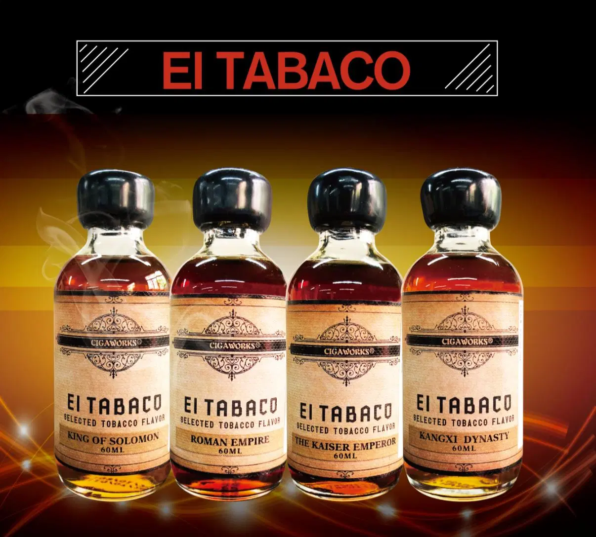 2020 Tobacco Flavor E Liquid 25mg 50mg Nicotine Salt Vape Juice for Vape Pod Kit Puff Vapor Smoke