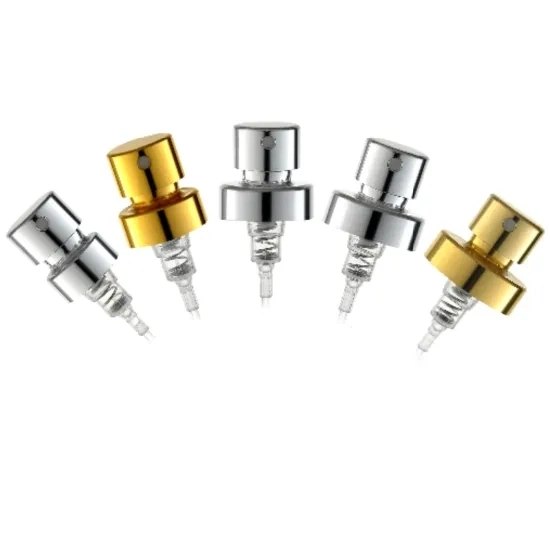 0.8cc Discharge 13mm 15mm 18mm 20mm Color Perfume Crimp Sprayer Crimp Pump