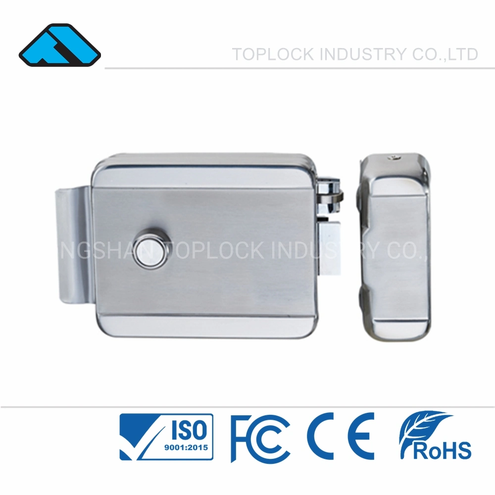 High Quality Stainless Steel Electric Rim Lock for Building Gates Doors