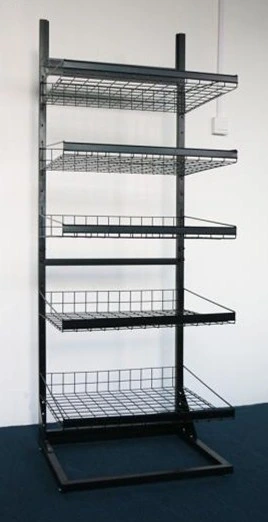 Customized Design Metal Floor Rack Displays