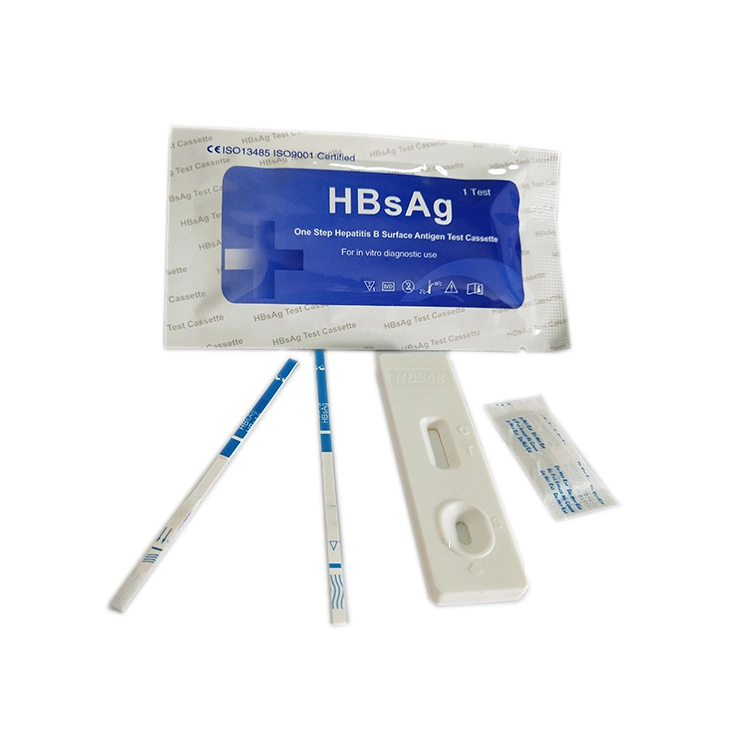 One Step Hbsag Hepatitis B Rapid Test Strip for Home Use