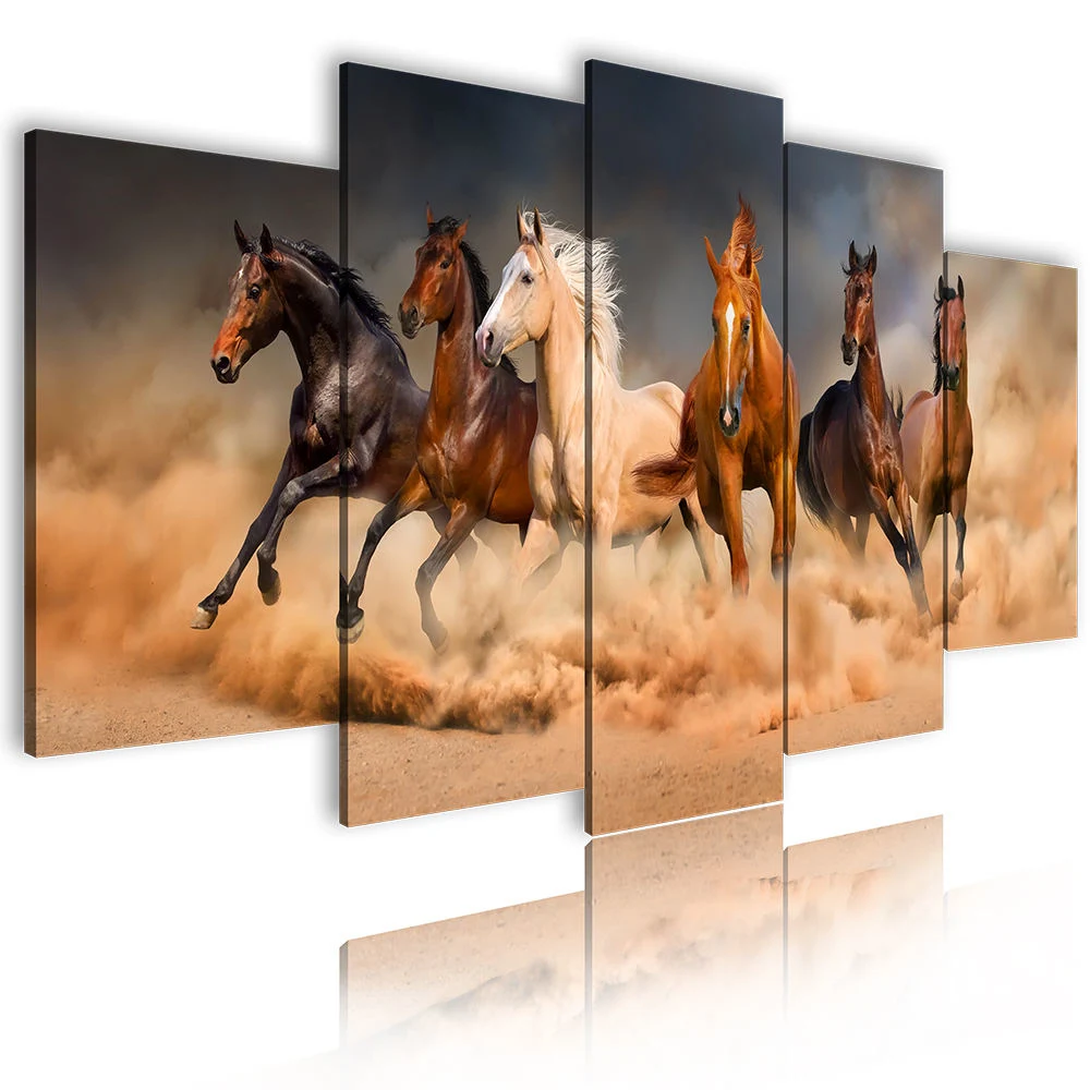 Hot Sale Drop Shipping Art Wall Frame DIY Prints Modular Canvas Painting