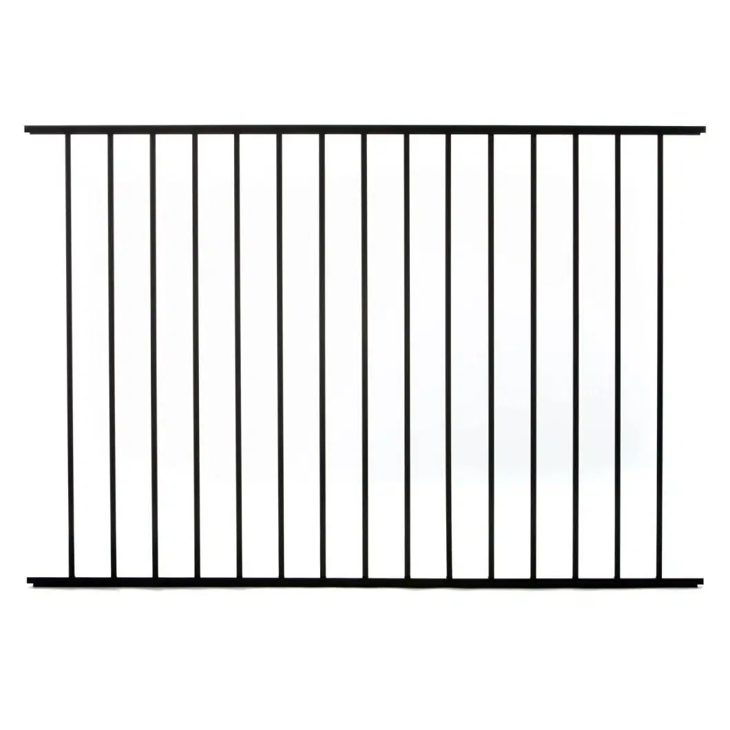 Tubular Picket Fence Tubular Steel Iron Fence Garden Guardrail New Design Iron Gate Railing Barbed Wire Metal Fencing House Gate Grill Design Main Gate Price