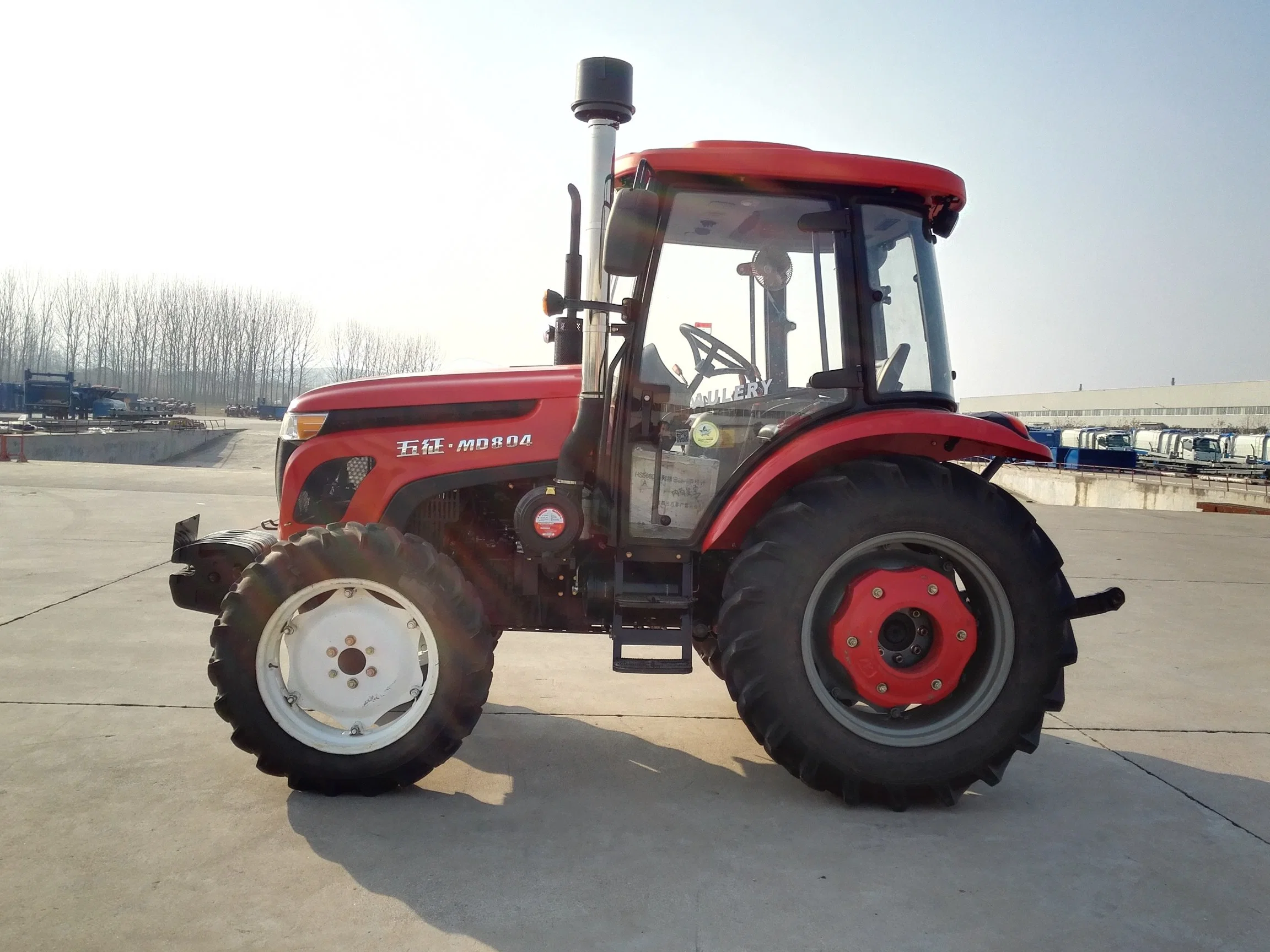 Chino WUZHENG Nueva Granja andar Tractor compacto reutilizable profesional