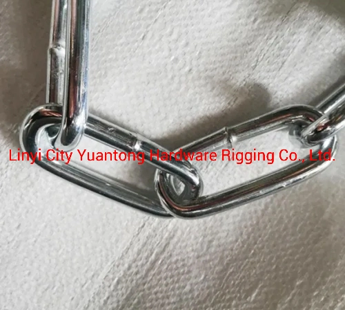 Welded Galvanized DIN5685c Long Link Chain