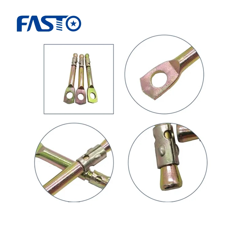 Factory Price White/Yellow Zinc Tie Wire Anchors