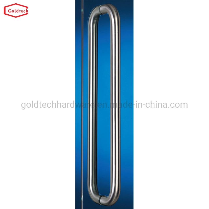 Stainless Steel Pull Handle U-Shape Pull for Glass Door Handle