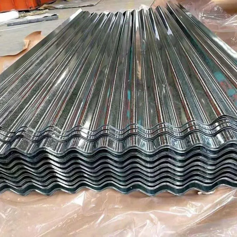 Chinese Supply Steel Sheet Iron Roofing Gi Corrugated Metal Coated Galvanized Roof High-Strength Steel Plate Corrugated Steel Roofing Sheet