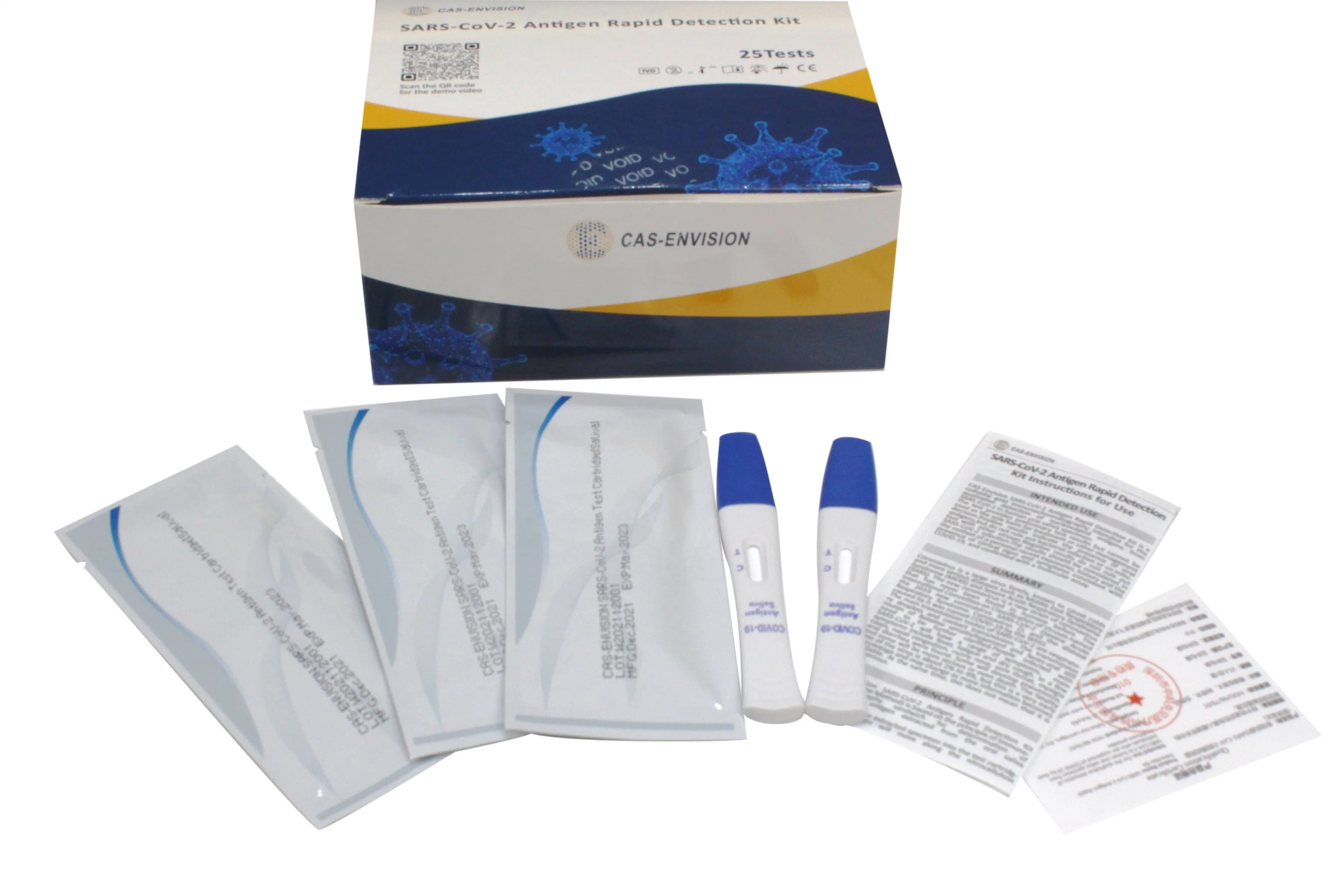 Pei/Bfarm Autodiagnóstico Antigen antígeno Kit de la Saliva/Hisopo Nasal Kit de Prueba rápida de antígenos