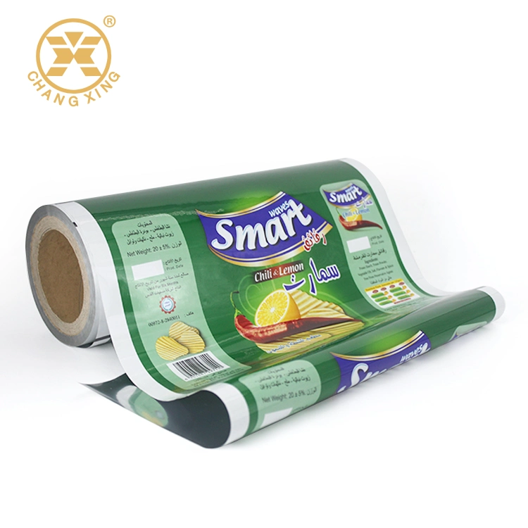 Cheap Factory Price Custom Printed Food Grade Potato Chips Packaging Plastic Roll Film