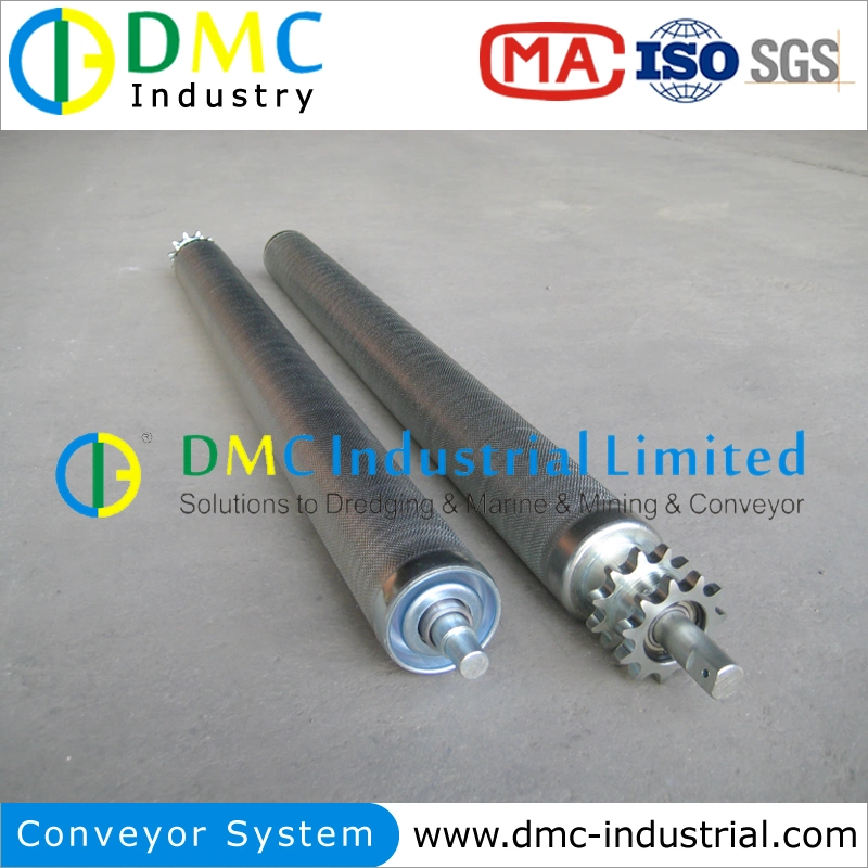 Belt Conveyor Parts PU Rubber HDPE UHMWPE Carbon Steel PVC Polyurethane Stainless Lagging Drive Drum Pulley Conveyor Roller in Mining Ports Cement Power Plants