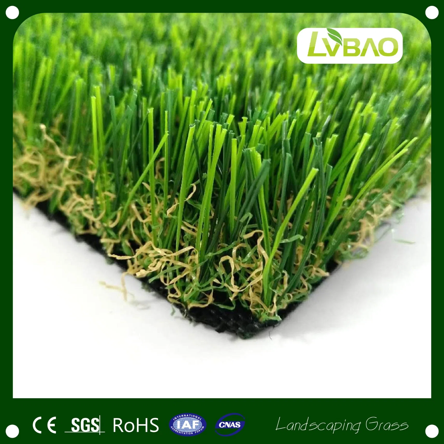 LVBAO Home Decoration Floor Carpet Tiles Landscape Lawn Wholesale/Supplier Artificial Grass