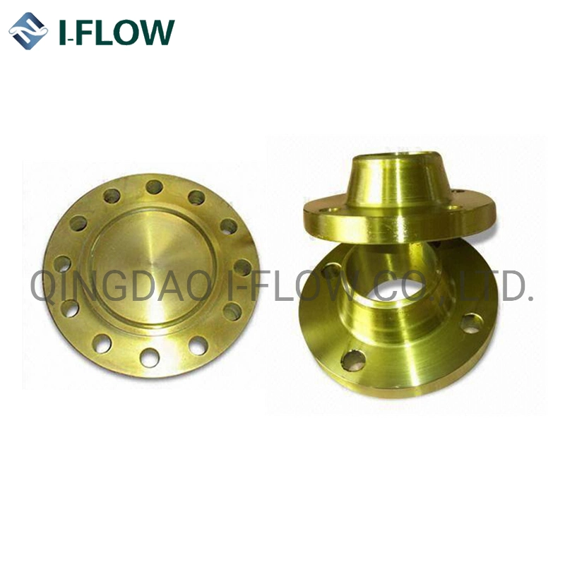 Forged Steel Golden Coating Forged Flange