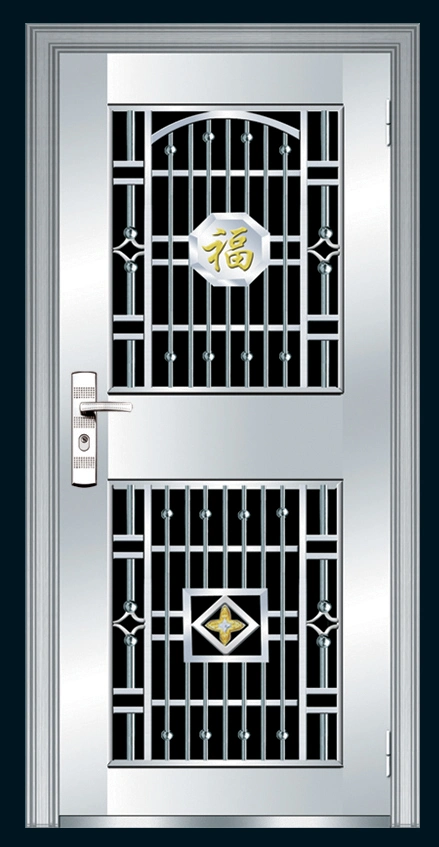 Fancy 2022 Stianelss Steel Doors Stainless Door (FXSS-005)