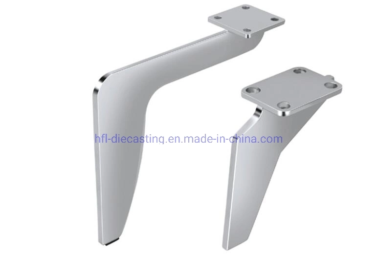 Die Casting Zinc Alloy Sofa Legs Chair Legs OEM Zinc Alloy Products