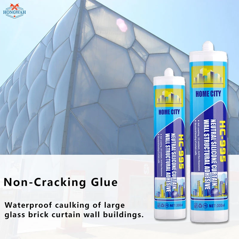 High Density Neutral Silicone Sealant Automotive Assembly Caulking Adhesive Metal Aluminum Cabin Weather Resistant Seam Glue