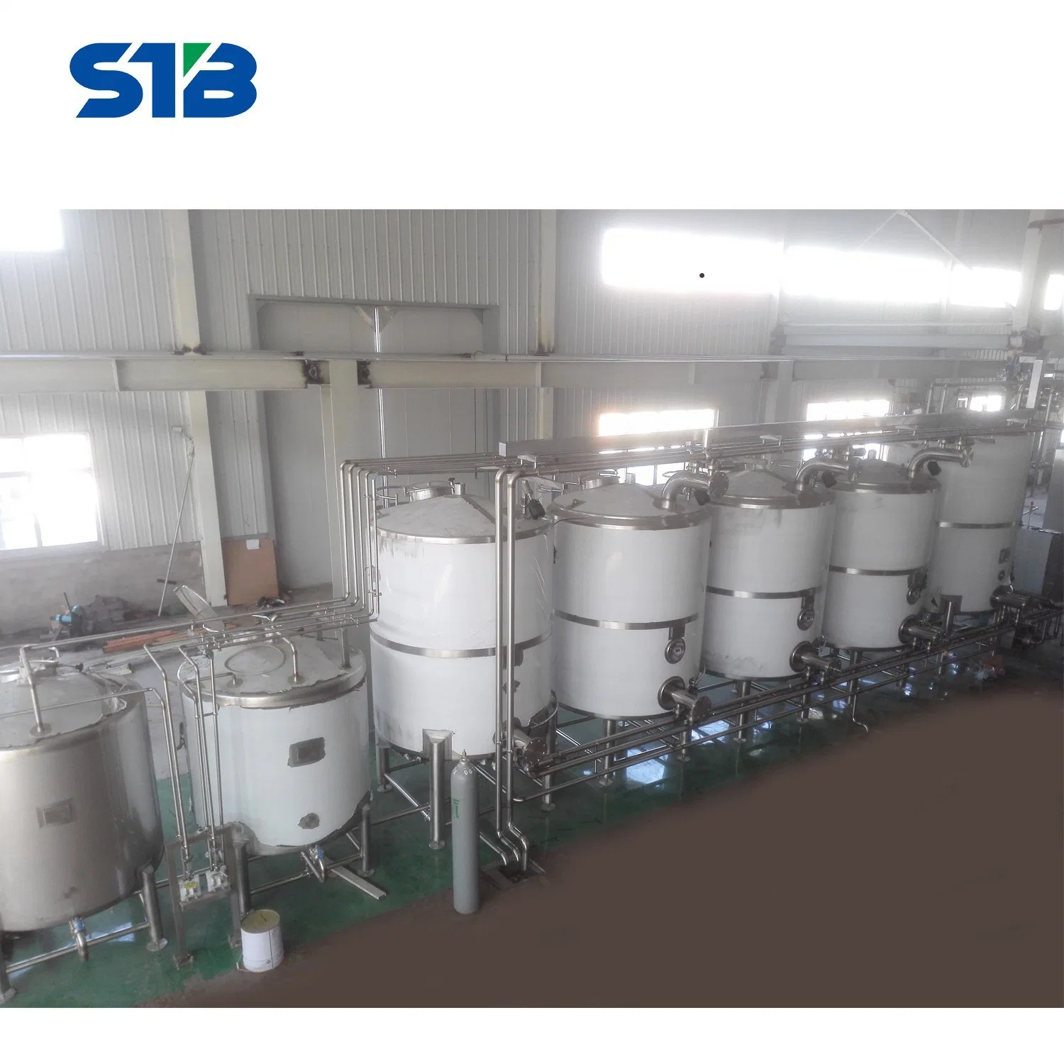 CE Marked Fully Aseptic AISI304 Stainless Steel Beer Fermentation Tank with Cooling Jacket and PU Insulation