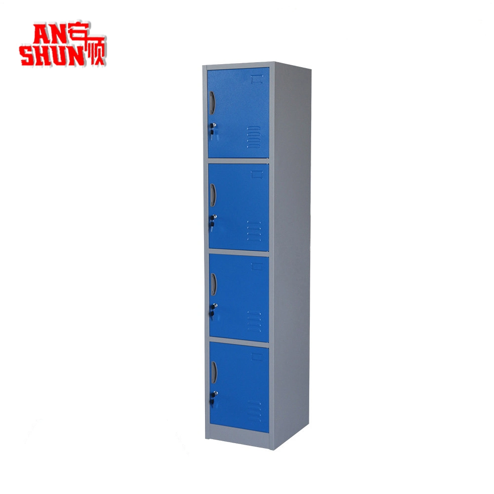 Fas-012 4 Door Gym Cabinet Salon School Metal Locker