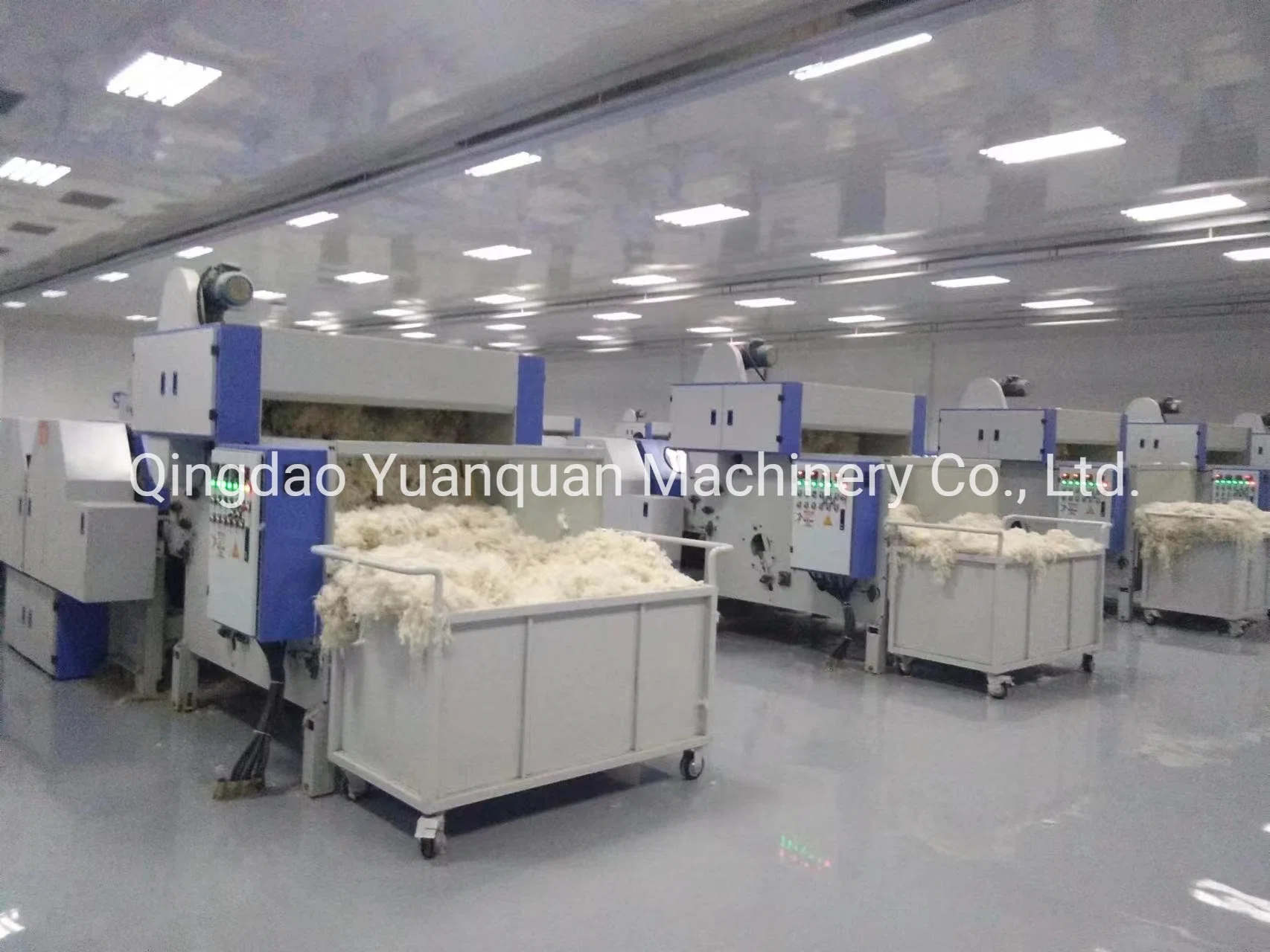 Automatic New Designed Double Roller Cashmere Opening Machine with ISO