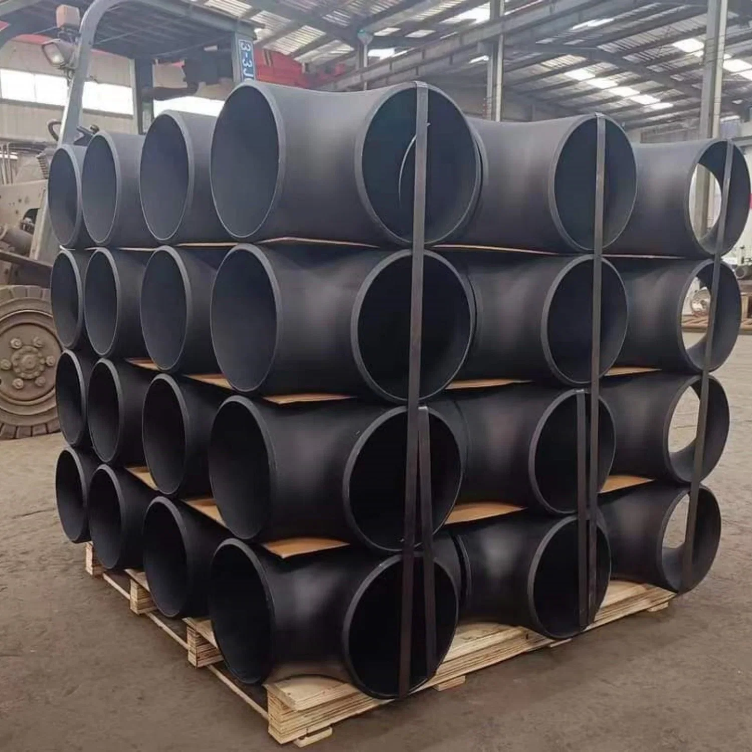 Carbon Steel Tee Equal Tee Reducing Unequal Tee Carbon Steel Pipe Fittings Butt Weld Equal Tee