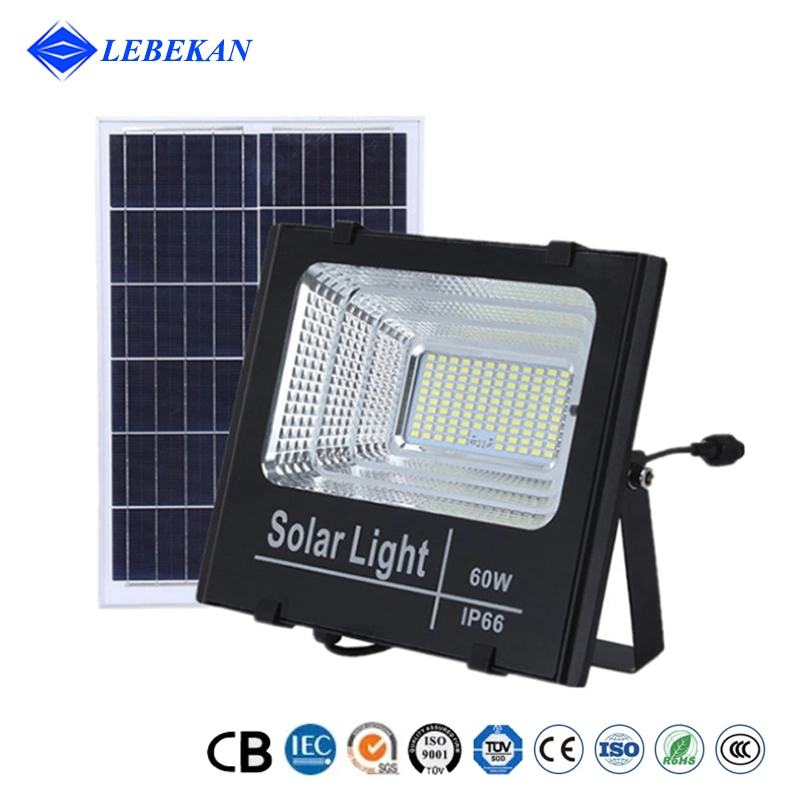 200W 100W ABS Outdoor Solar Street Garden Reflectores Exterior Security Flood Lights