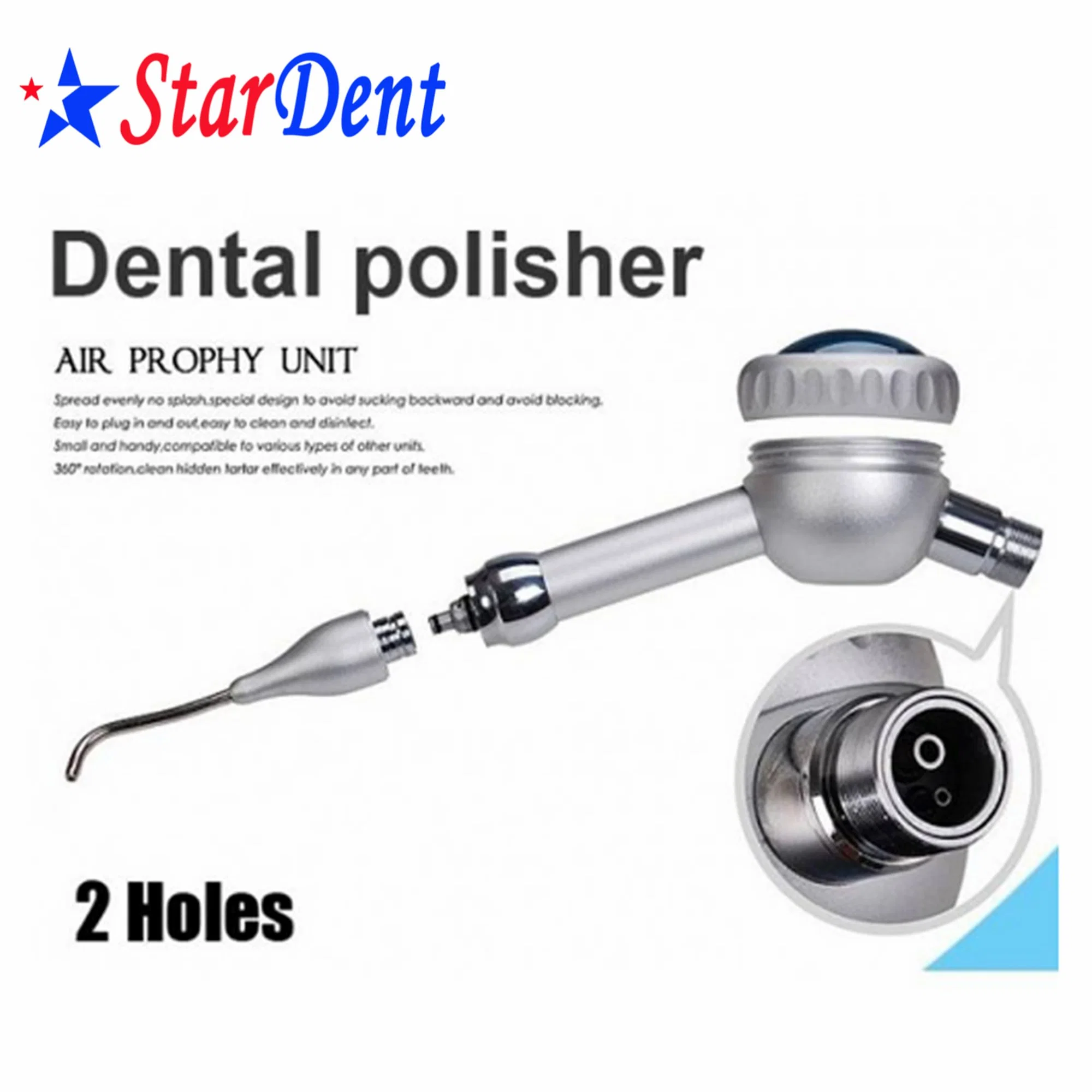 Dental2/4 Holes Economic Mini Metal Dental Teeth Air Prophy Teeth of Lab Hosptial Medical Surgical Equipment