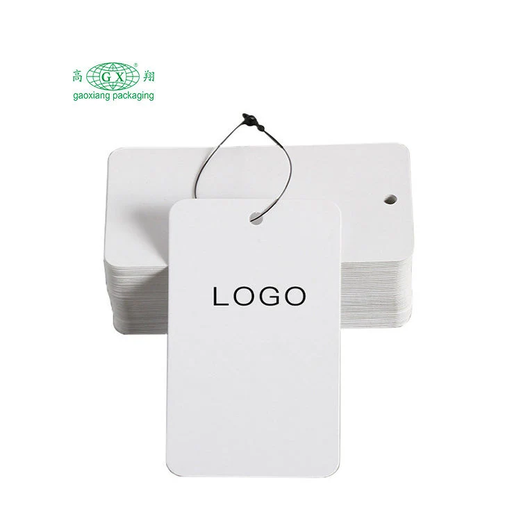 Garment Accessories Apparel Label Hang Tag Custom Hangtag with Printing Logo