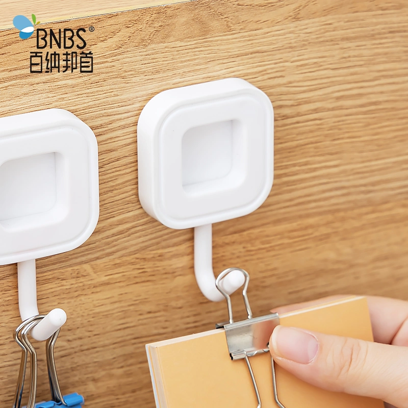 Punch-Free Plastic Hooks Durable Office Hooks