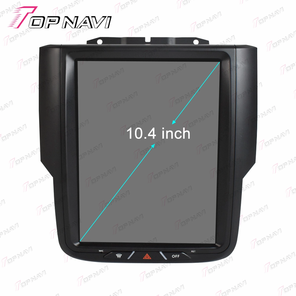 10.4 pouces 4+64G voiture multimédia lecteur audio voiture pour Dodge RAM 2013 2014 2015 2016 2017 stéréo de voiture à écran tactile