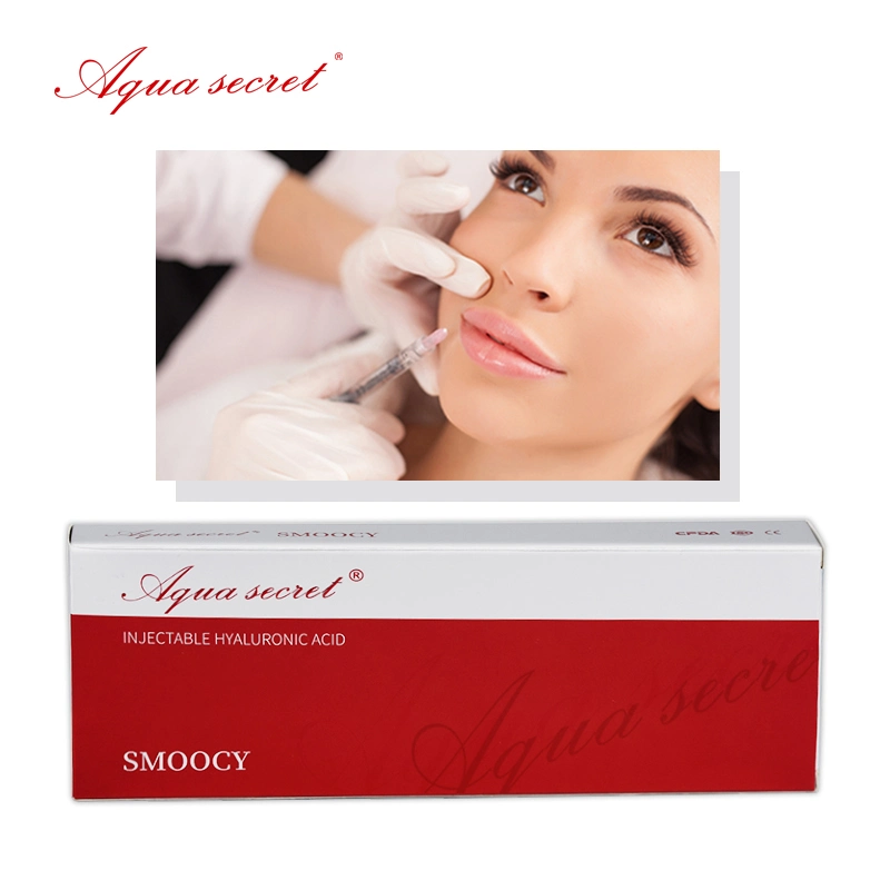 Aqua Secret 1ml 2ml Non Animal Cross Linked Hyaluronic Acid Dermal Filler Injection for Face Hyaluronic Acid Injection