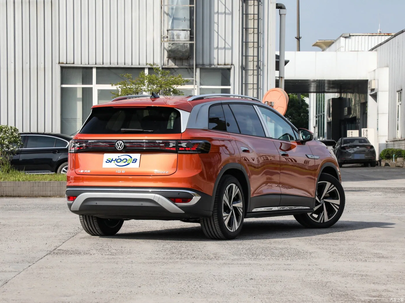 Luxus Elektro Volkswagen Elektroauto VW ID6 Crozz pro für Orange mit 0km EV Auto