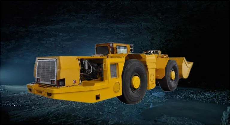 Tunnel Mining Loader with 4 Ton Payload Underground Mining Scooptram LHD Loader