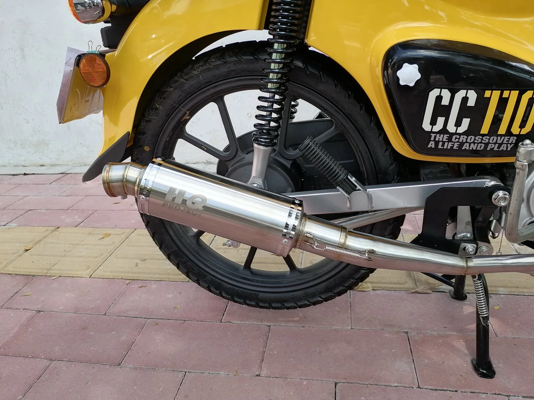 Fashion Auto Bike Steel Exhaust Muffler