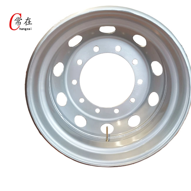 10 Hole Steel Wheel Rim Tubeless Tubeless Trailer Wheel Rim 22.5 for Selling Landing Gear for Semi Trailer