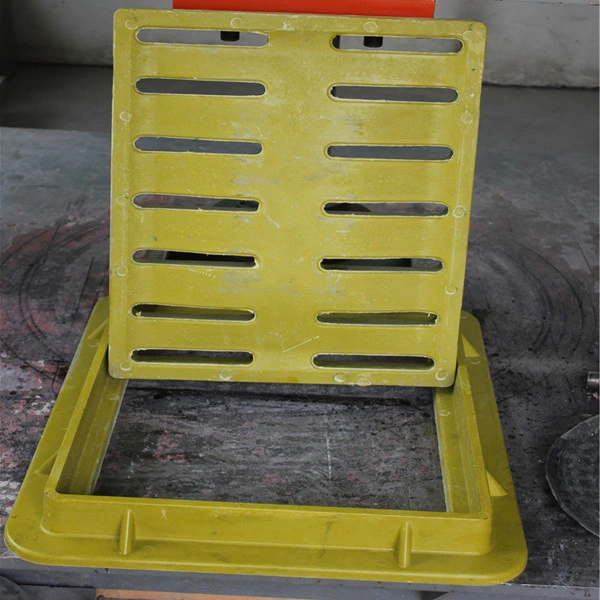 High quality/High cost performance  Petrol Station Gas Station SMC Gully Grate Composite Gully Grate En124 FRP Gully Grate Cover and Frame Fiberglass Grate Trench Drain