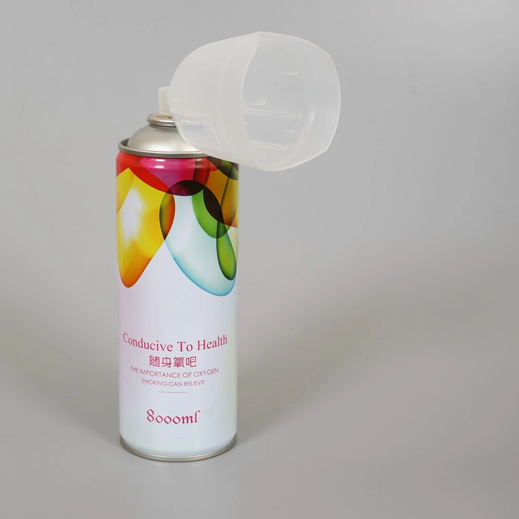 Customized Logo Oxygen Aerosol Spay Bottle Aerosol Cans