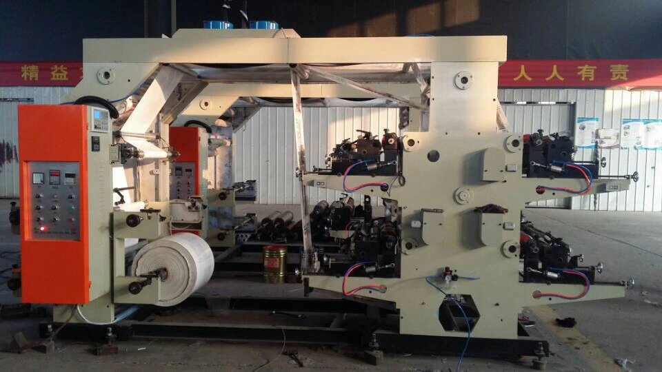 Six Colour Flexographic Stack Printing Machine