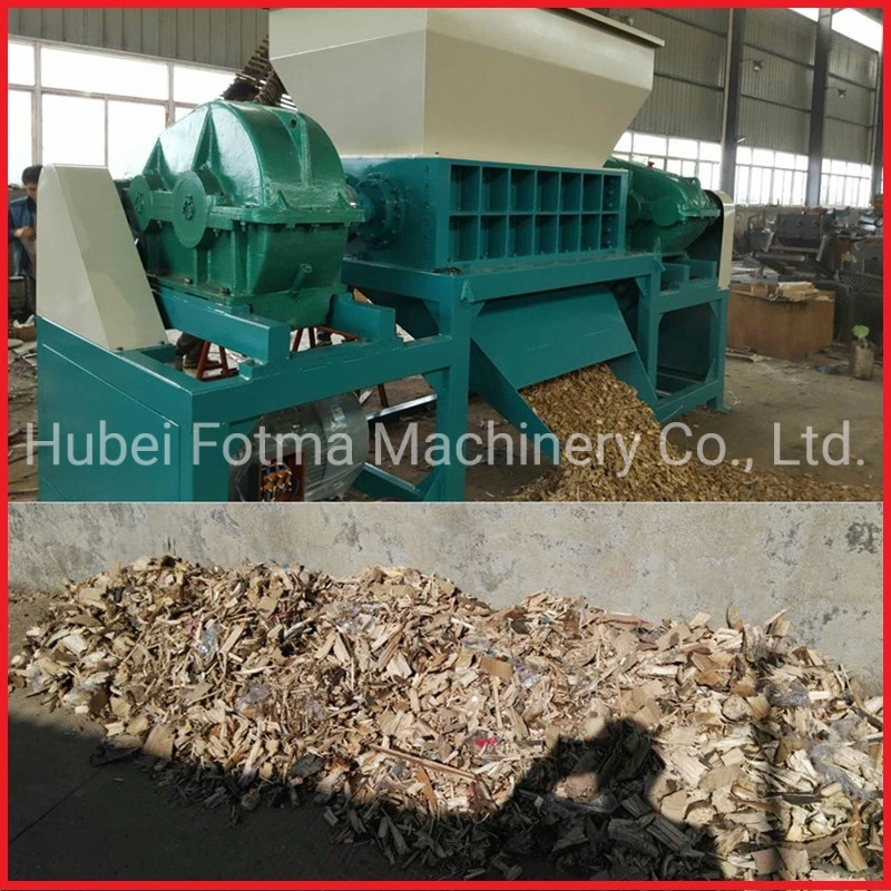 Double Shafts Empty Bunch/Fruit/Coconut/Palm Crusher Machine