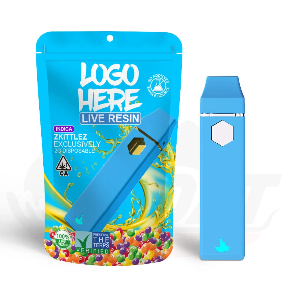 Eboat D1 1g 2g Disposable/Chargeable Vape Clog-Free Dual Air Vents Ceramic Coil Pod Disposable/Chargeable Vape Pen