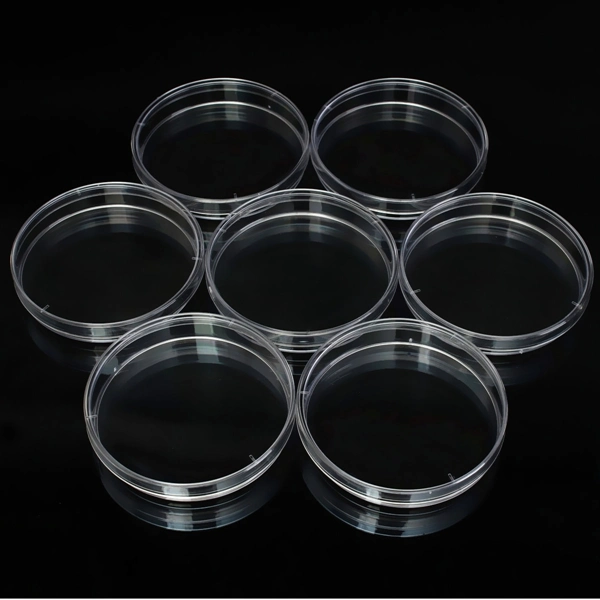 Disposable Sterilization Plastic Petri Dish Lab Use