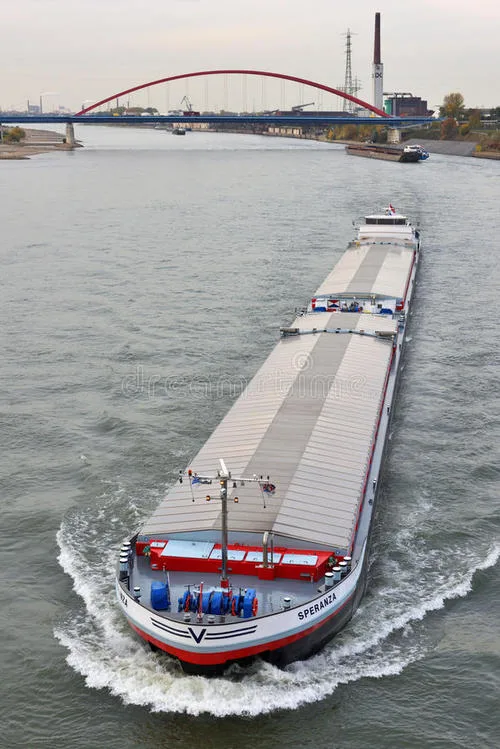 Canal de barcazas de carga del buque de casco de acero de la construcción de nuevos